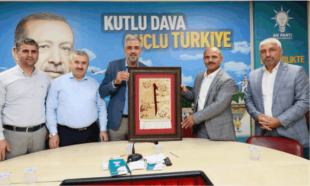 Körfez’den AK Parti İl Başkanı Abdullah Eryarsoy'a  Hayırlı Olsun Ziyareti