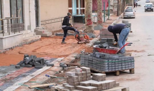 Fatih Mahallesi’nde üstyapı yenileniyor