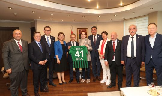 İYİ Parti Genel Başkanı Meral Akşener  Başkan Hürriyet’i ziyaret etti