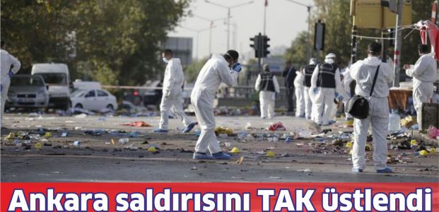 Ankara saldırısını TAK üstlendi