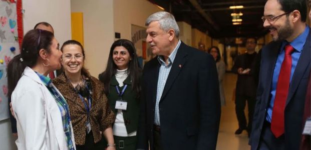 Başkan Karaosmanoğlu, TED Kolejini ziyaret etti