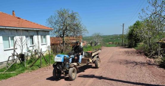 Kefken- Ballar Köyü yolu yenileniyor