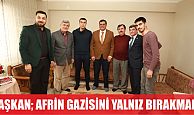 Başkan Karaosmanoğlu, Afrin Gazisi Öz’ü ziyaret etti