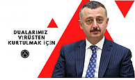 Başkan Büyükakın, ‘’Bu gece dualarımız dünyanın virüsten kurtulması için olsun’’