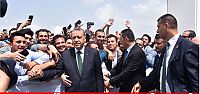 Erdoğan'a sevgi seli 
