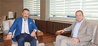  ÖZDEMİR’DEN BAŞKAN DOĞAN’A ZİYARET