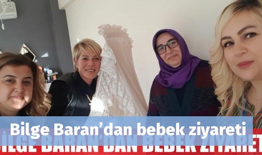 Bilge Baran’dan bebek ziyareti