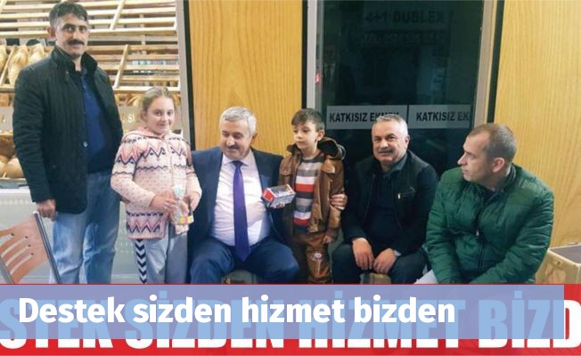 Destek sizden hizmet bizden