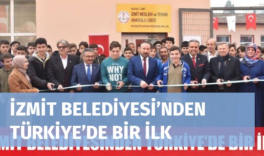 İZMİT BELEDİYESİ’NDEN TÜRKİYE’DE BİR İLK