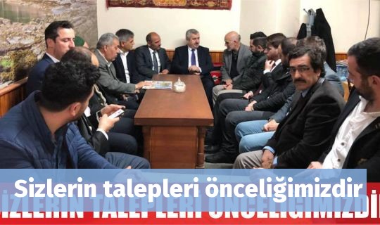 Sizlerin talepleri önceliğimizdir