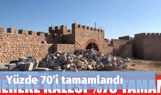 Yüzde 70’i tamamlandı