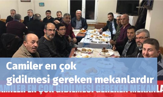 Camiler en çok gidilmesi gereken mekanlardır