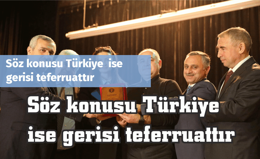 Söz konusu Türkiye  ise gerisi teferruattır