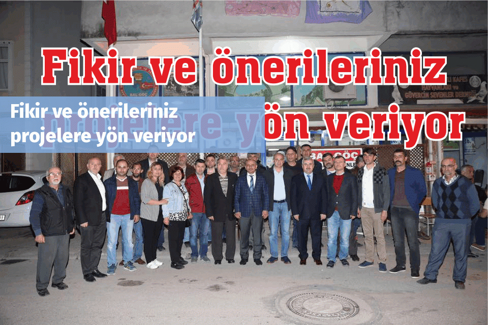 Fikir ve önerileriniz  projelere yön veriyor