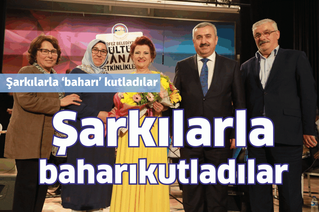 Şarkılarla ‘baharı’ kutladılar