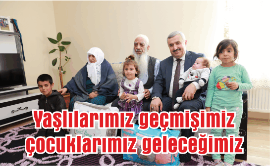 Yaşlılarımız geçmişimiz  çocuklarımız geleceğimiz