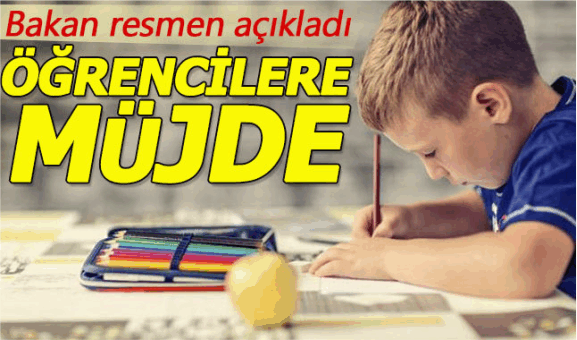 Öğrencilere müjde! Ev ödevi kalkıyor