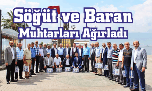 Söğüt ve Baran Muhtarları Ağırladı