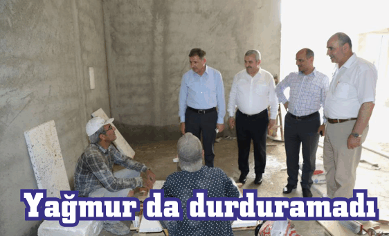 Yağmur da durduramadı