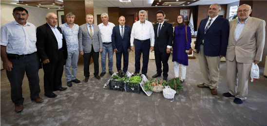 Başkan Karaosmanoğlu,  ‘’Tarım desteklerimiz Türkiye’ye örnektir’’