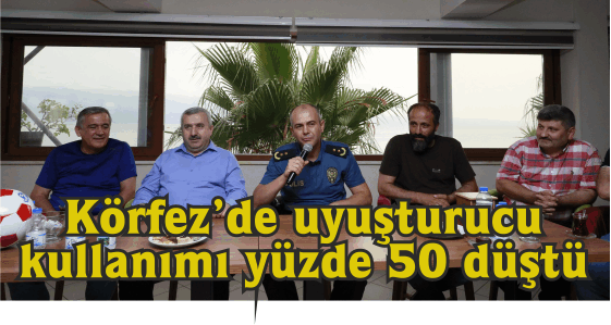 Körfez’de uyuşturucu  kullanımı yüzde 50 düştü