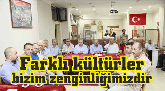 Farklı kültürler bizim zenginliğimizdir