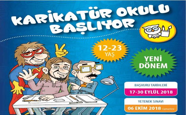 Karikatür Okulu’na başvurular başladı