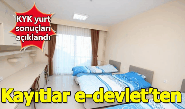 KYK yurt yerleştirme başvuru sonuçları açıklandı! Yurt sorgulama ekranı!