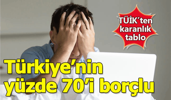 Türkiye'de vatandaşın borç karnesi kabarık