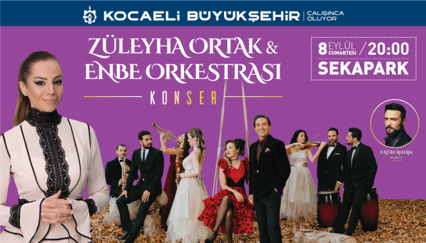 Züleyha Ortak&Enbe Orkestrası ilk kez bu konserde