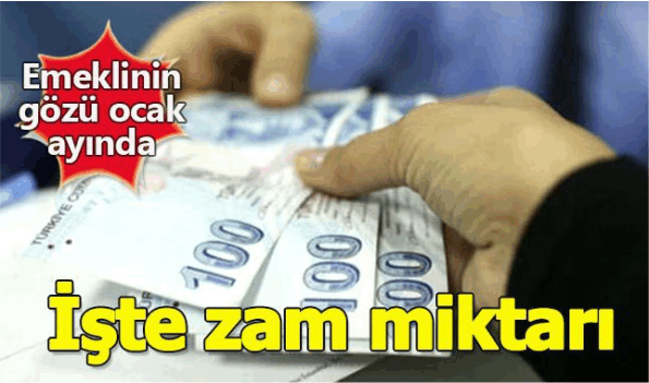 Emekli maaşına ne kadar zam yapılacak -  Ocak ayında emekli maaşı kaç para olacak?