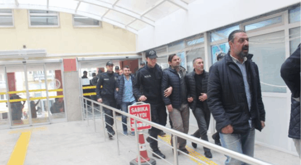 FETÖ operasyonunda 18 kişi adliyeye sevk edildi FETÖ operasyonunda 18 kişi adliyeye sevk edildi