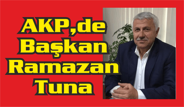 AK Parti Körfez İlçede  Başkan  Ramazan  Tuna