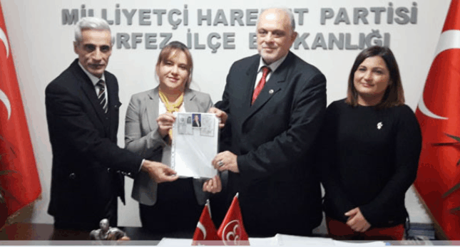 Aynur Vergili, Meclis üyesi aday adayı olarak başvurusunu yaptı.