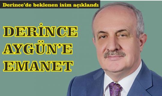 Derince Aygün'e emanet