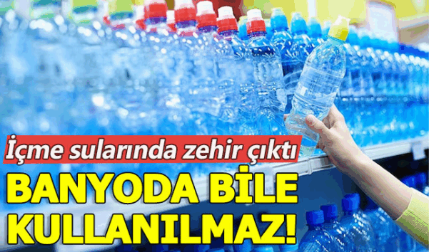 İçme sularındaki tehlike gözler önüne serildi