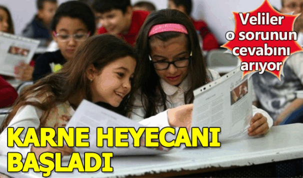 Karneler saat kaçta verilecek, karneler ne zaman verilecek, takdir teşekkür nasıl alınır?