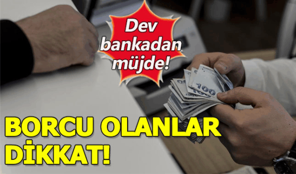 Kredi kartı borcu olanlara müjdeli haber