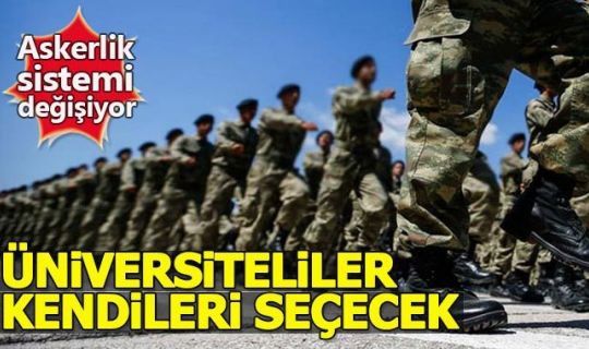 ASKERLİK SİSTEMİ DEĞİŞİYOR, BİR AY ASKERLİK