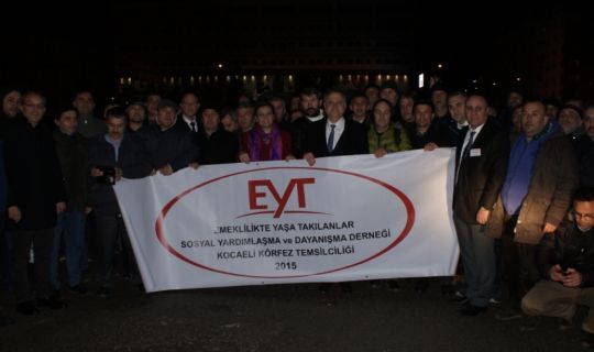 Dr. Kaman,EYT Mağdurlarını uğurladı