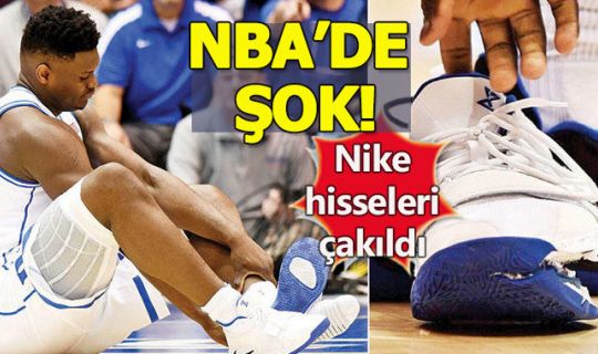 NBA'de Nike'ın hisselerini eriten sakatlık