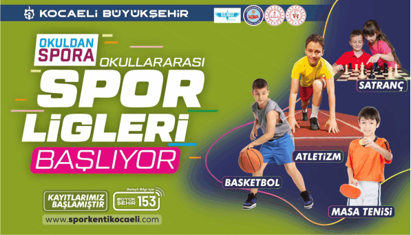 Okullar arası spor ligleri başlıyor