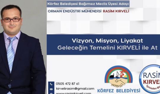 Rasim Kırveli, Körfez’e bağımsız aday