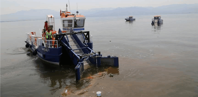 İzmit Körfezi’nden bir yılda 400 ton çöp toplandı
