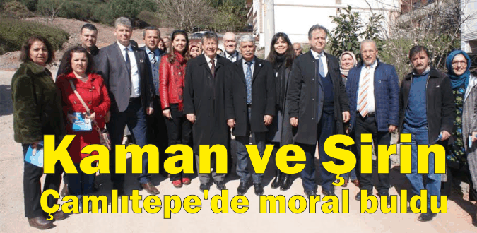 Kaman ve Şirin Çamlıtepe'de moral buldu