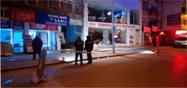 Mobilya dükkanına silahlı saldırı