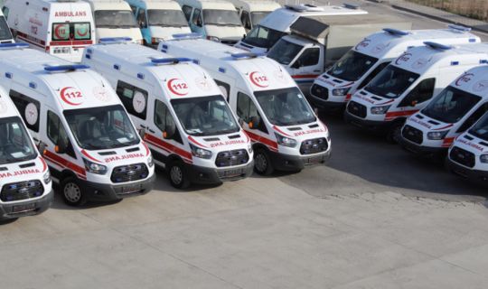 Sağlık Bakanlığı Tarafından, Kocaeli’ ye 8 Adet Tam Donanımlı Ambulans