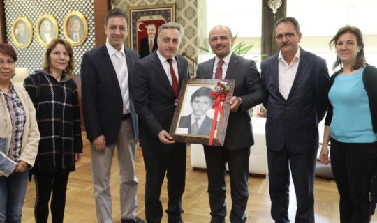 Başkan Söğüt’ü, okul yıllarına götüren ziyaretler