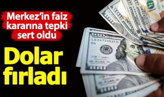  Merkez Bankası'nın faiz kararı, doları tırmanışa geçirdi