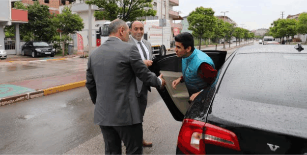 Başkan Söğüt, Oğuzhan’ın isteğini yerine getirdi;